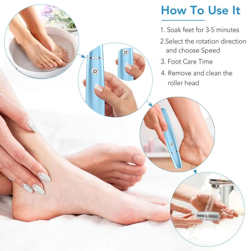 Electric Foot File for Hard Skin