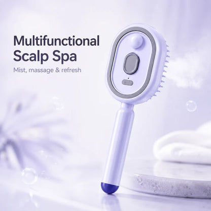 Electric Mist-Spraying Massage Cushion Brush