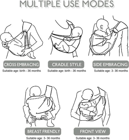 Baby Carrier Belt [ Pack Of 2 ]