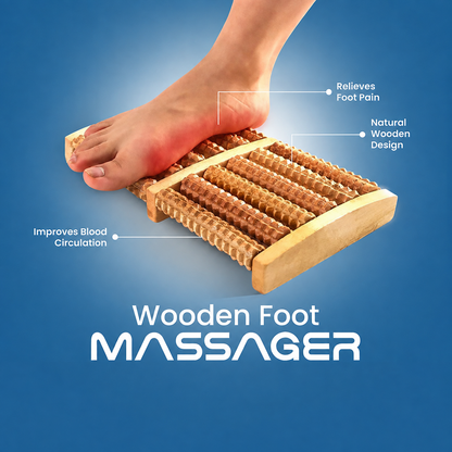 Wooden Foot Massager
