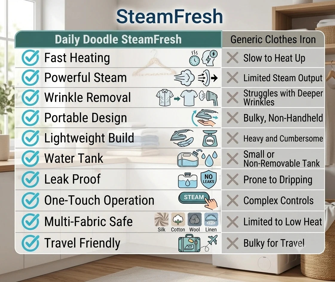 Mini Steam Iron