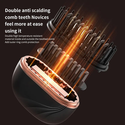 Cordless Mini Hair Straightener Brush