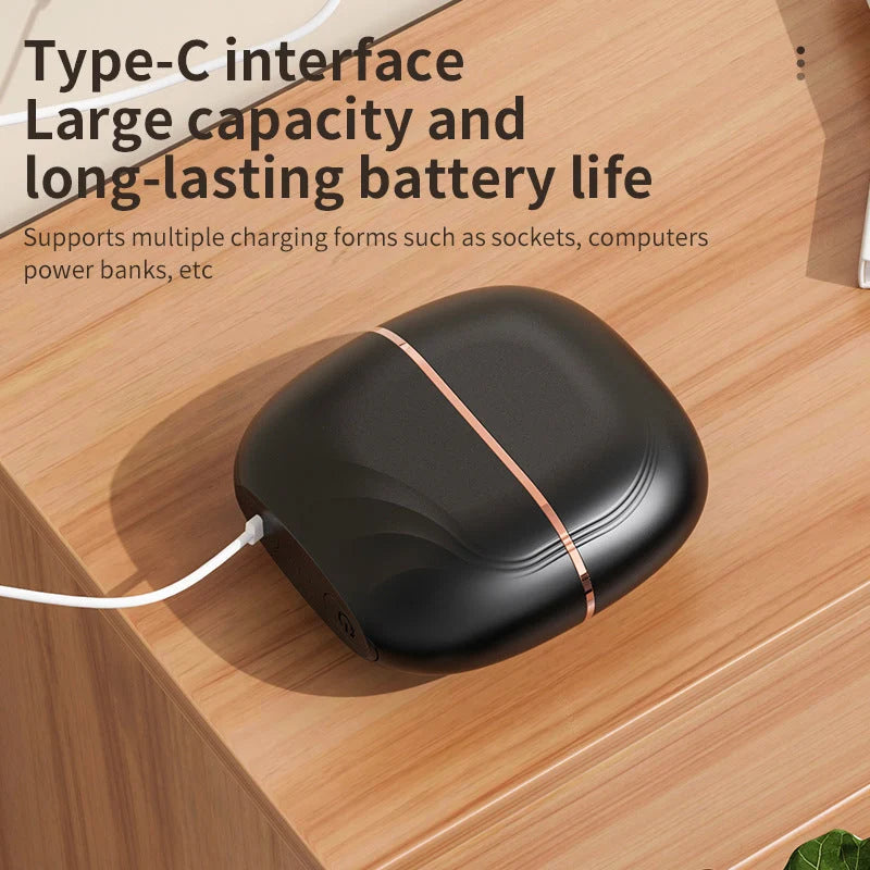 Cordless Mini Hair Straightener Brush