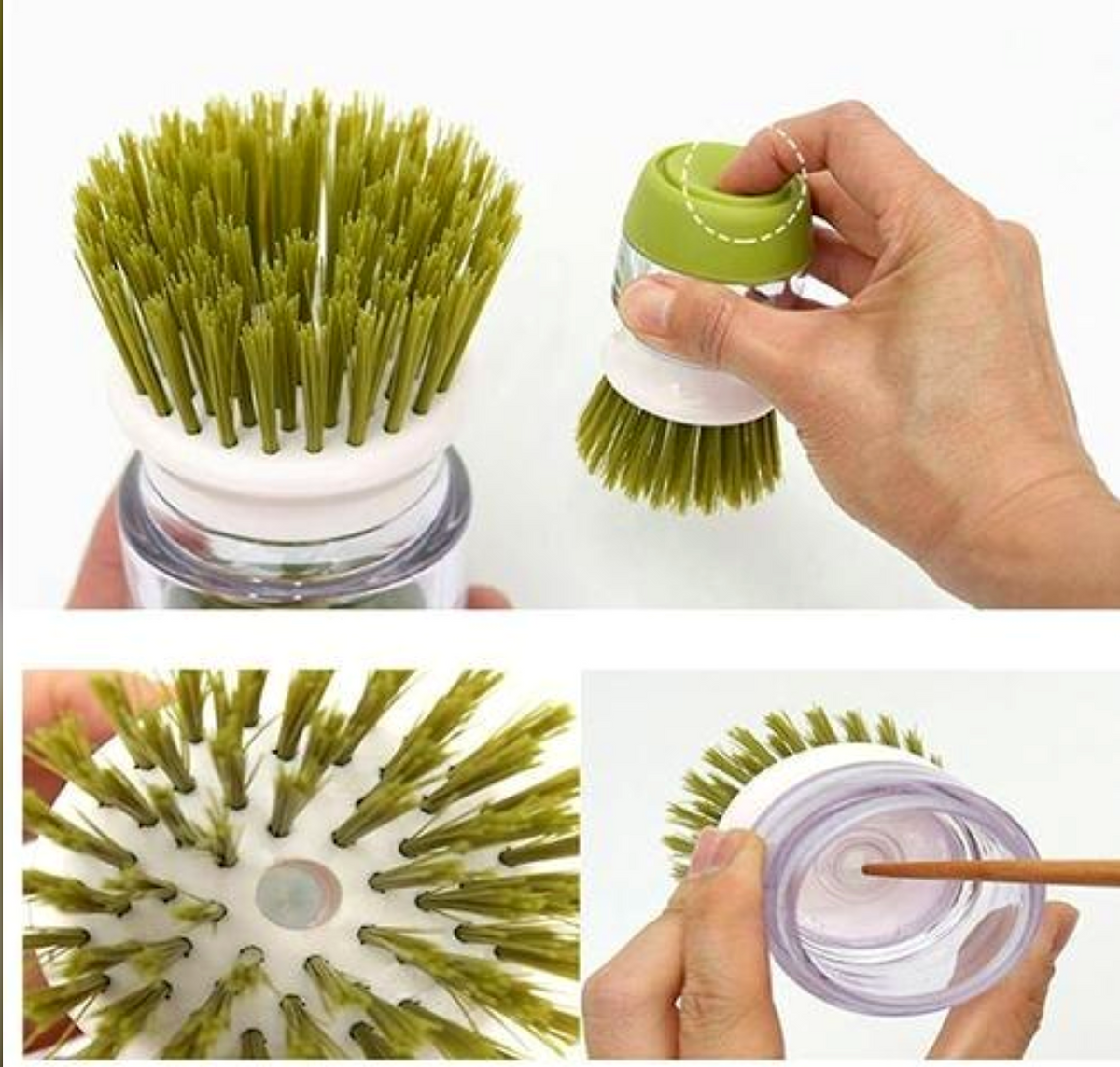 Cleaning Brush Soap Dispenser