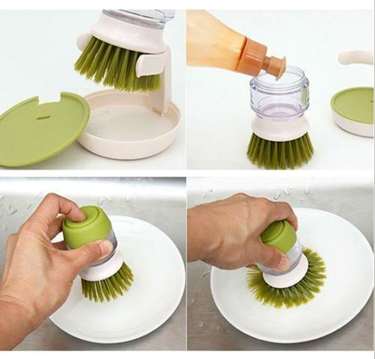 Cleaning Brush Soap Dispenser