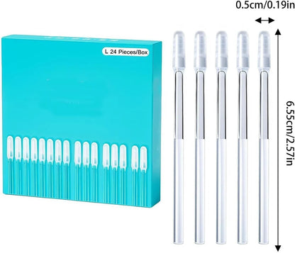 Soft Silicone Adhesive Sticky Ear Cleaner Sticks ( Set of 24 Pcs)