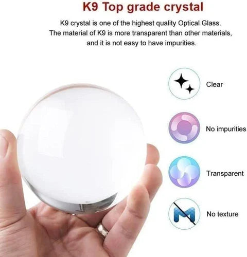 3D Crystal Globe Night Light