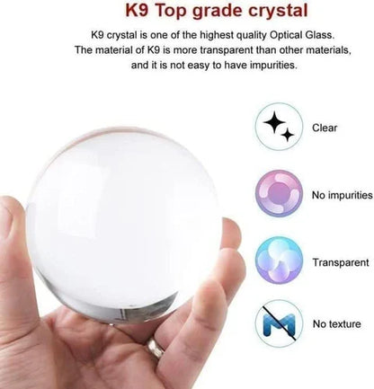 3D Crystal Globe Night Light